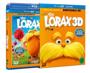 The Lorax BLU-RAY 2D &amp; 3D Combo Full Slip Case Edition