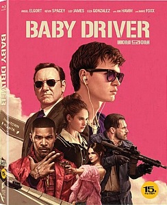 Baby Driver BLU-RAY w/ Slipcover