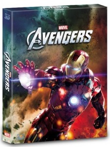 The Avengers BLU-RAY Steelbook 2D & 3D Combo Limited Edition - Full Slip Type A / NOVA - NE005