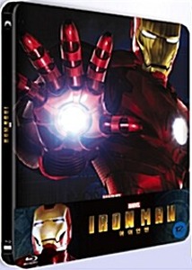 [USED] Iron Man BLU-RAY Steelbook Limited Edition - 1/4 Quarter Slip / kimchiDVD