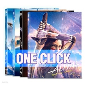 Alita: Battle Angel - 4K UHD + BLU-RAY 2D & 3D Combo Steelbook Limited Edition - One-Click