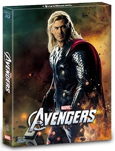 The Avengers BLU-RAY Steelbook 2D & 3D Combo Limited Edition - Full Slip Type C / NOVA - NE005