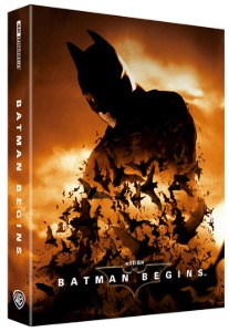 Batman Begins 4K+2D Blu-ray Steelbook WeET Collection Exclusive #22 Lenticular Slip