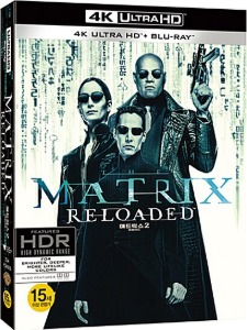 The Matrix Reloaded - 4K UHD & BLU-RAY w/ Slipcover
