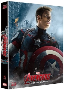 Avengers: Age Of Ultron BLU-RAY Steelbook 2D & 3D Combo Limited Edition - Full Slip Type B