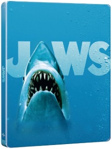 Jaws Limited Edition 50th Anniversary (UK) Steelbook 4K Ultra HD + Blu-Ray (REGION FREE)