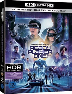 Ready Player One - 4K UHD + BLU-RAY 2D & 3D w/ Slipcover
