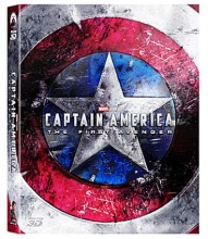 [USED] Captain America The First Avenger BLU-RAY Steelbook 2D+3D Limited Edition - A1