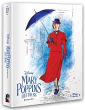 Mary Poppins Returns BLU-RAY Steelbook Full Slip Limited Edition