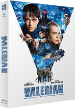 Valerian And The City Of A Thousand Planets BLU-RAY Limited Edition - Full Slip