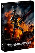 Terminator Genisys BLU-RAY Steelbook 2D &amp; 3D Combo Limited Edition - Full Slip