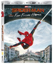 Spider-Man: Far From Home - 4K UHD + Blu-ray 2D &amp; 3D Combo Full Slip Case Limited Edition (New artwork)
