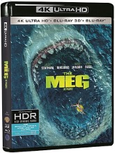 [USED] The Meg BLU-RAY - 4K UHD + BLU-RAY 2D &amp; 3D Combo