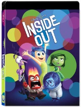 Inside Out BLU-RAY Steelbook 2D + 3D Combo Limited Edition - Lenticular