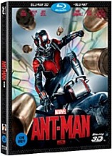[USED] Ant-Man BLU-RAY 2D &amp; 3D Combo w/ Slipcover