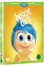 Inside Out BLU-RAY 2D+3D Combo w/ Slipcover