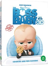 The Boss Baby BLU-RAY 2D &amp; 3D Combo w/ Slipcover