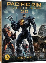 Pacific Rim: Uprising BLU-RAY 2D &amp; 3D Combo w/ Slipcover &amp; Cards