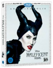 [USED] Maleficent BLU-RAY 2D &amp; 3D Combo w/ Slipcover