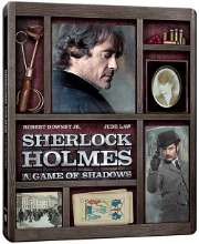 Sherlock Holmes: A Game of Shadows 4K UHD + Blu-ray Steelbook