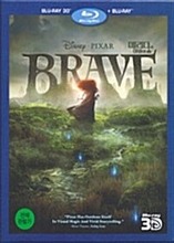 [USED] Brave (2012) BLU-RAY 2D + 3D Combo w/ Slipcover