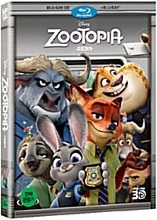 [USED] Zootopia BLU-RAY 2D &amp; 3D Combo w/ Slipcover