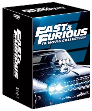 Fast &amp; Furious 4K UHD + BLU-RAY 10-Movie Box Set
