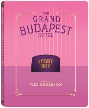 The Grand Budapest Hotel BLU-RAY Steelbook
