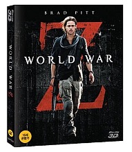[USED] World War Z BLU-RAY 2D &amp; 3D Combo w/ O-ring Slipcover