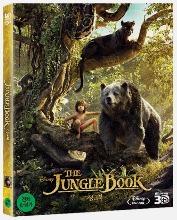 [USED] The Jungle Book (2016) BLU-RAY 2D &amp; 3D Combo w/ Slipcover / Jon Favreau