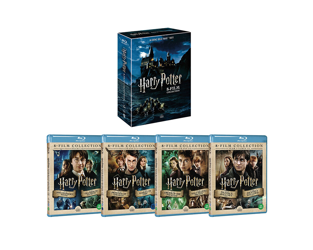 Harry Potter 8-Film Collection BLU-RAY Box Set - YUKIPALO