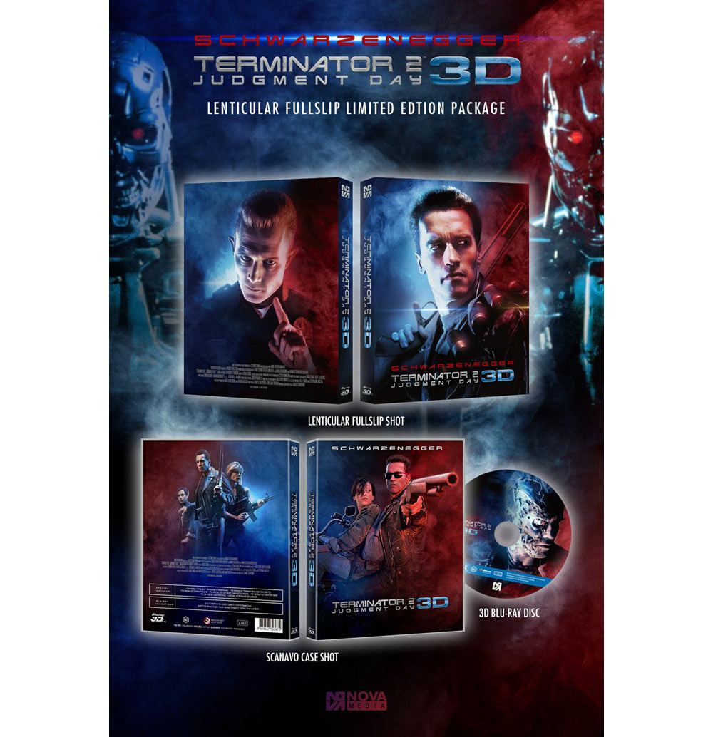 Terminator 2: Judgment Day BLU-RAY Lenticular Limited Edition / 3D -  YUKIPALO
