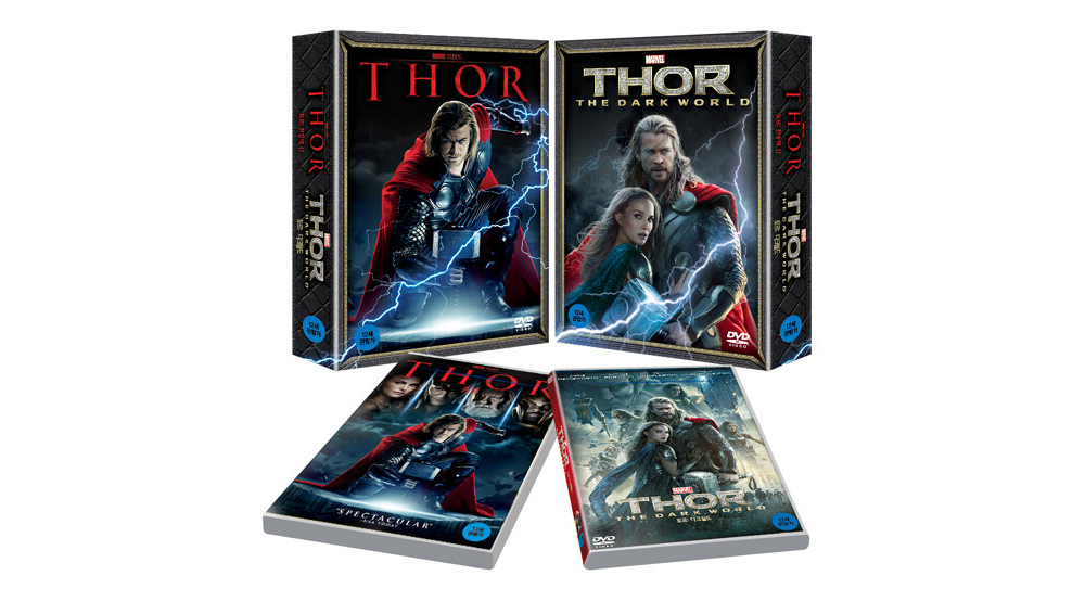 Tilgængelig akademisk stereoanlæg Thor & The Dark World 2-Disc Box Set DVD / Region 3 - YUKIPALO