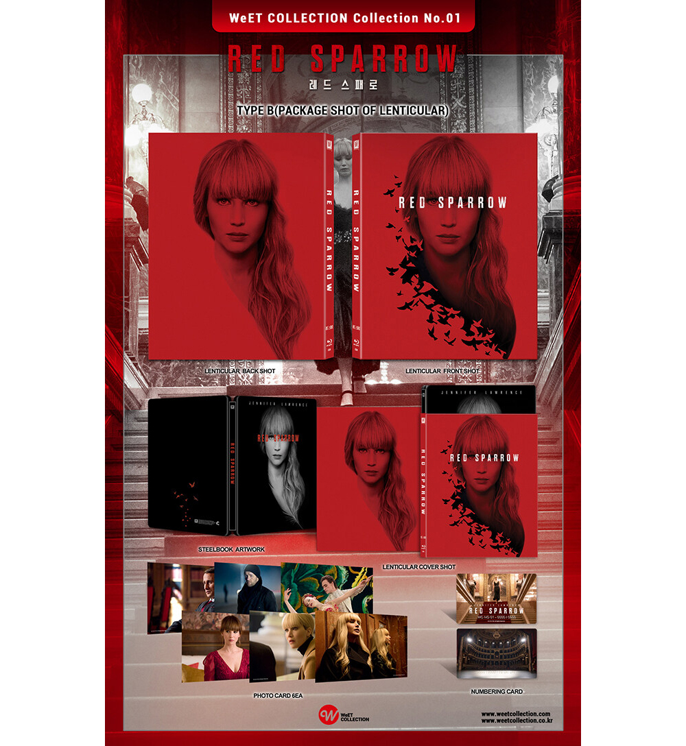 Red BLU-RAY Steelbook Limited Edition - Lenticular -