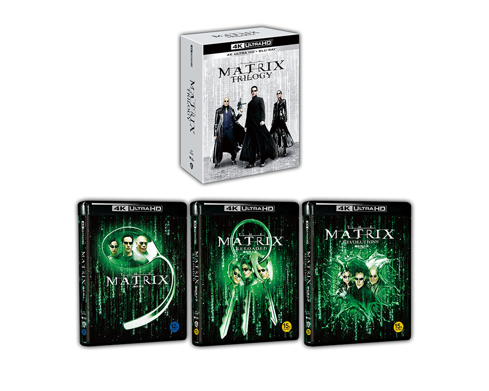 The Matrix Trilogy - 4K UHD & Blu-ray Box Set - Type B - YUKIPALO