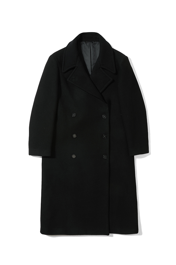 OVER-FIT TAILORED COAT BLACK