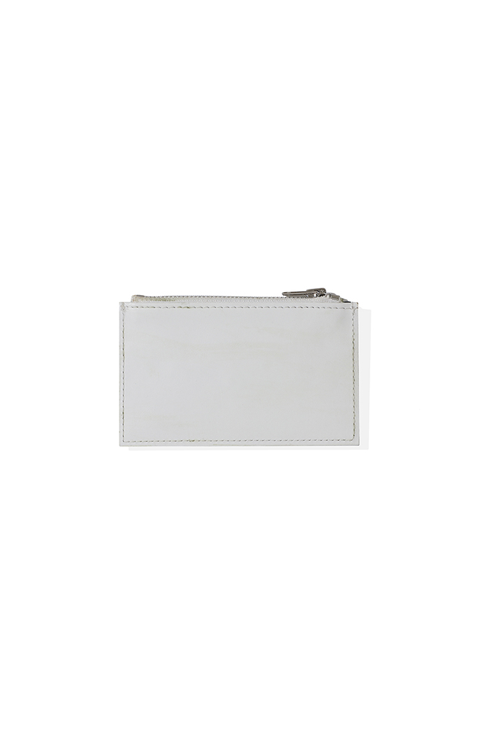 PLAQUE LOGO CARD HOLDER WHITE