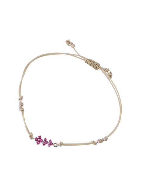 EASY. color flower bracelet