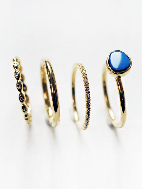 R0117_Blue and luck layered ring
