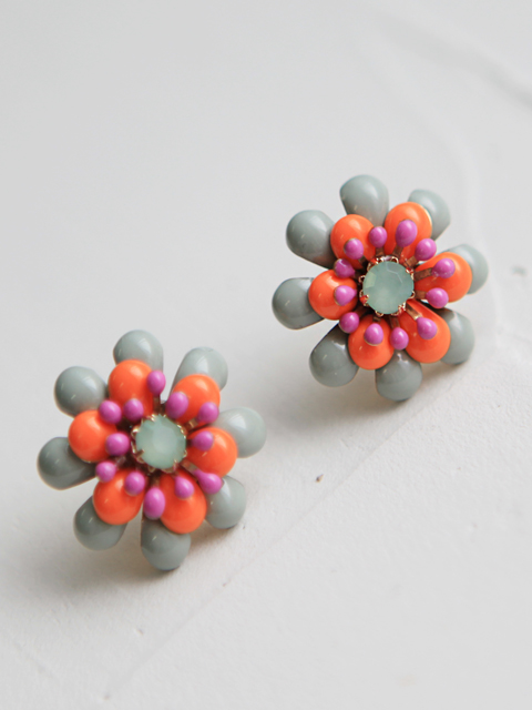 tokia flower earring