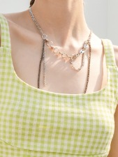 line layer chain necklace