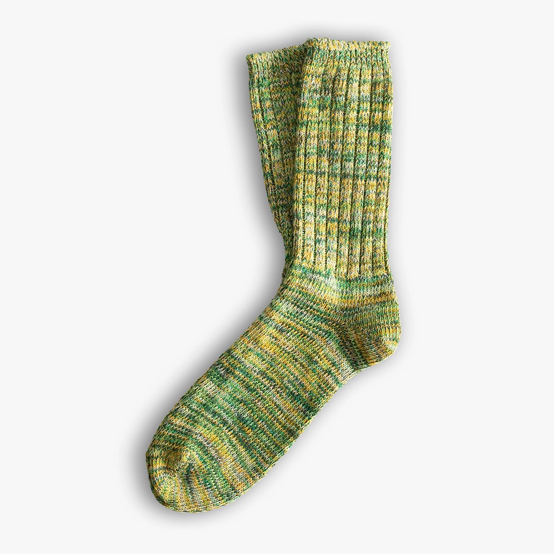 THL102 Recycle Cotton Blend Socks : GreenTHUNDERS LOVE