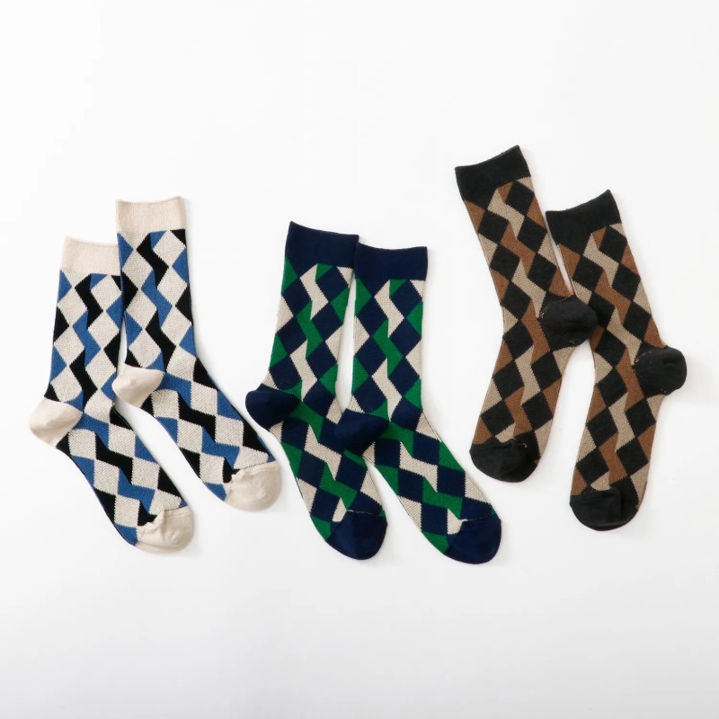 FRB001 Men's Reflet Socks : 삭스타즈 [SOCKSTAZ]