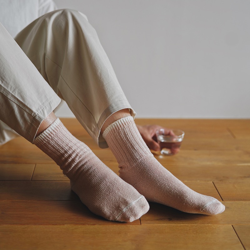 NK114 Man Silk Cotton Socks