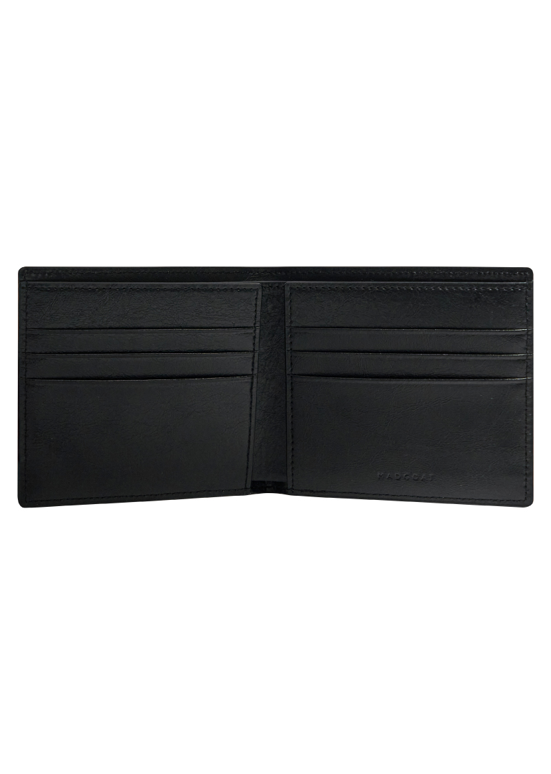 Crack Bi-fold 6CC Wallet_Black
