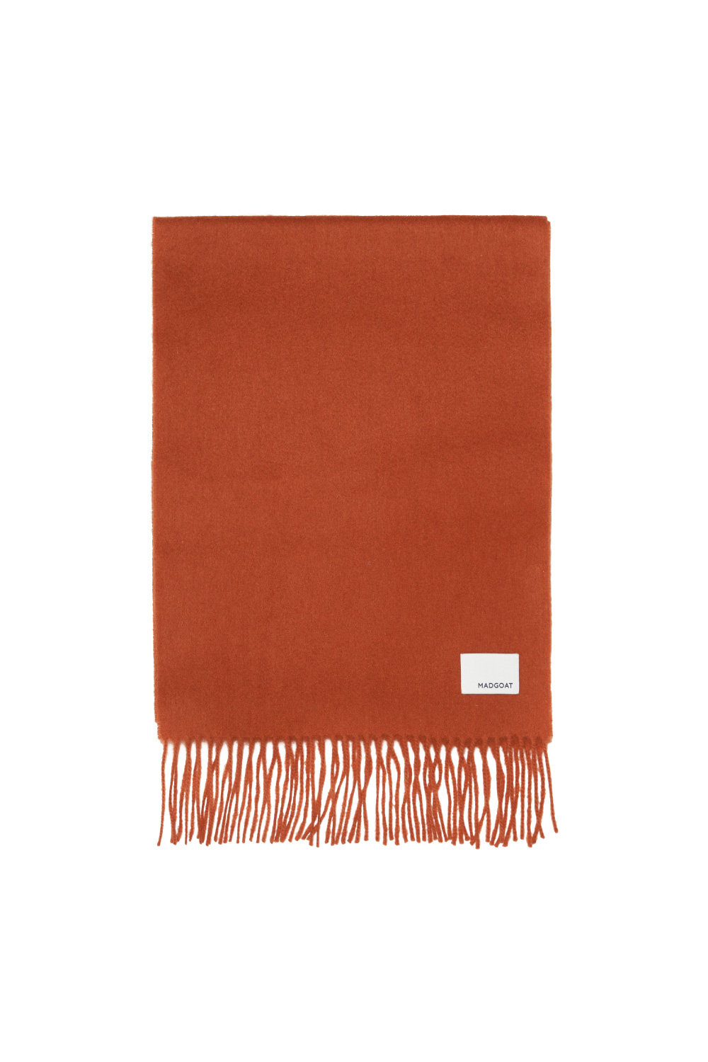 (12/7 예약배송) Wool Woven Scarf Solid_Orange