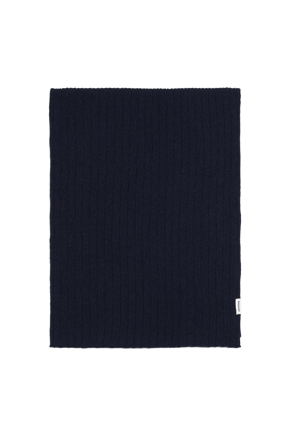 (12/.7 예약배송) Cashmere Blend Knit Scarf_Navy