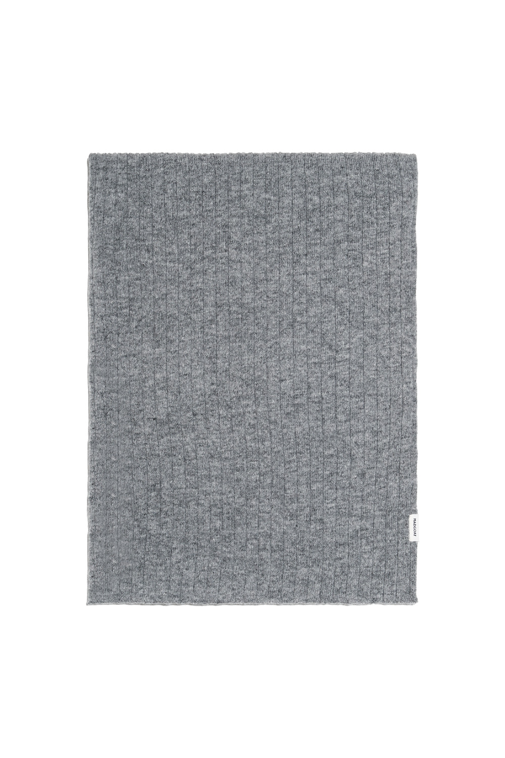 (12/7 예약배송) Cashmere Blend Knit Scarf_Grey