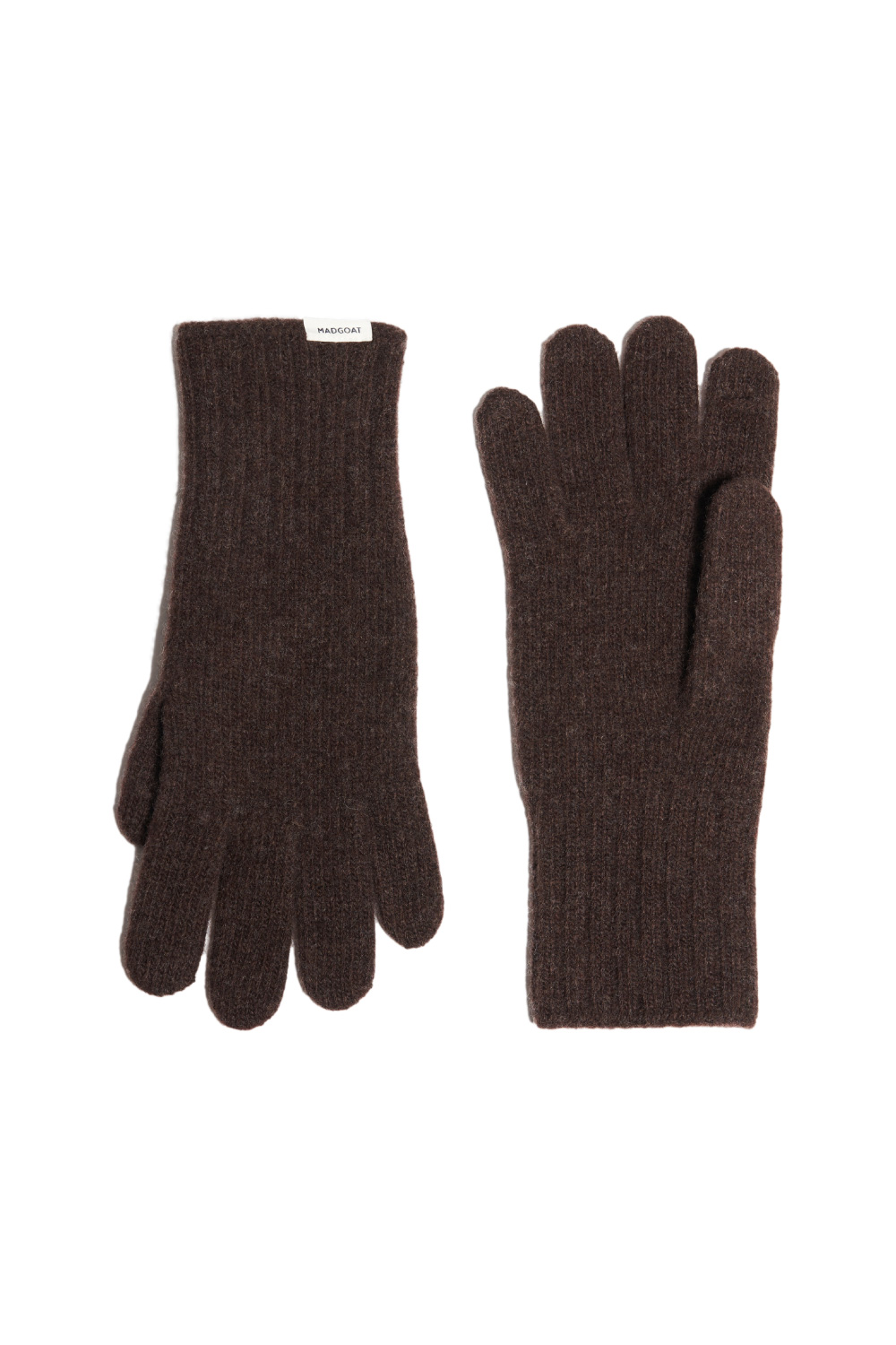 Cashmere Blend Touch Gloves_Brown