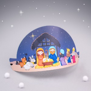[쌤쌤이네 970] 성탄절 아기예수 왕관
